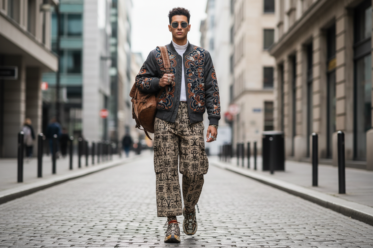 trending clothing modern and cultural